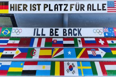 bild blau axel